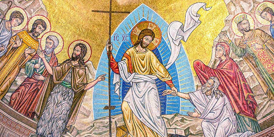 Jesus Resurrected Holy Week