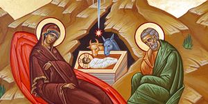Nativity Slovakian Icon Christmas