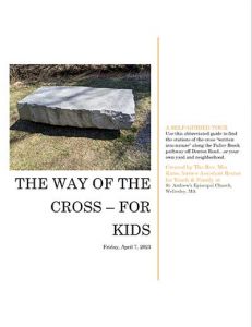 Stations if the cross guide for kids