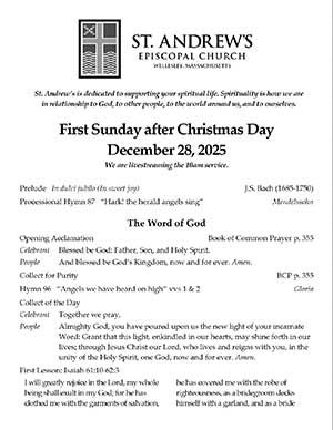 First Sunday after Christmas Day